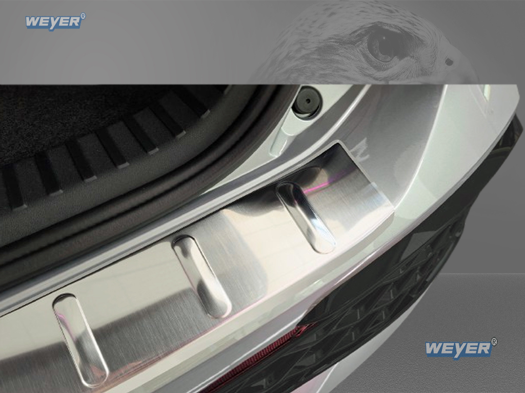 VW TAYRON ab Baujahr 2024> WEYER Edelstahl Ladekantenschutz 