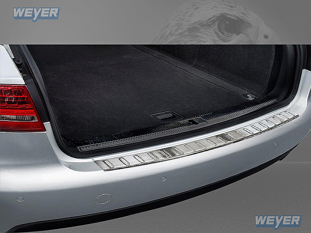 44504-Weyer-Edelstahl-Ladekantenschutz-AUDI-A4-B8-AVANT-1 AUDI A4 B8 Avant ab Baujahr 2008-2012, WEYER Edelstahl Ladekantenschutz