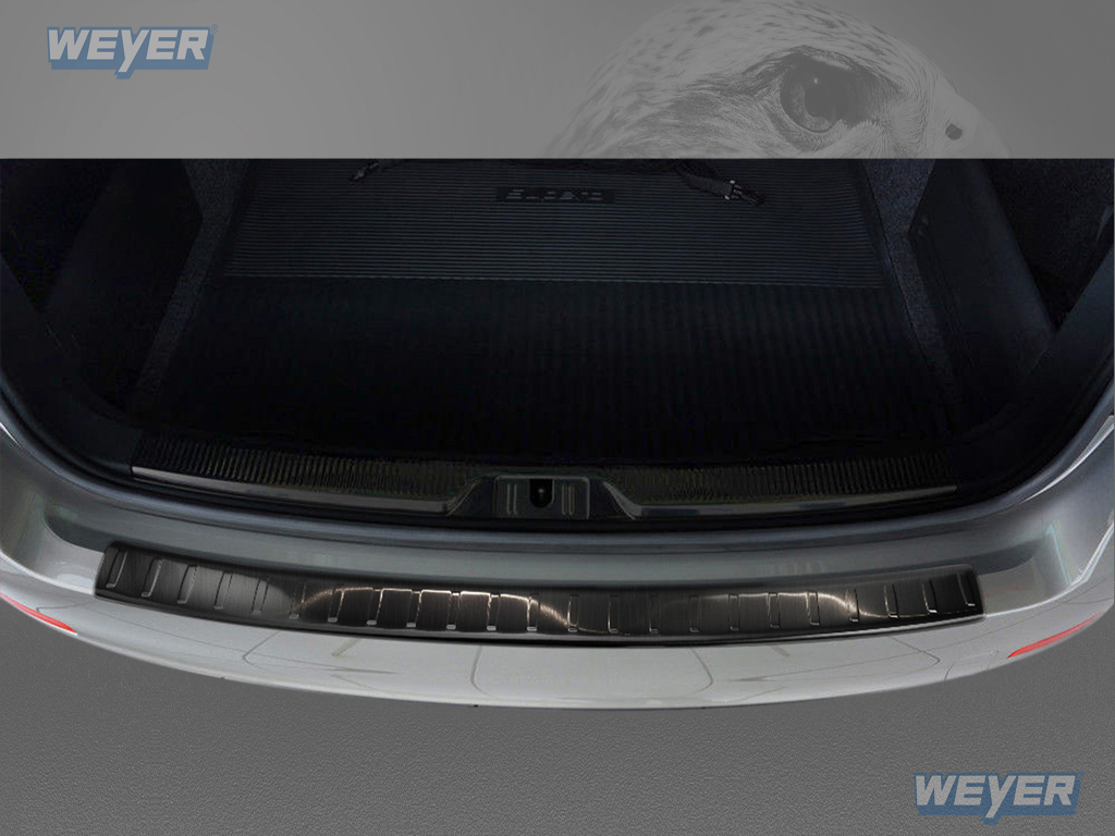 43097-Weyer-Edelstahl-Ladekantenschutz-SKODA-SUPERB-KOMBI-graphit-blackline-2 SKODA SUPERB KOMBI ab Baujahr 2012-6/2015, WEYER Edelstahl Ladekantenschutz--graphite/black Line