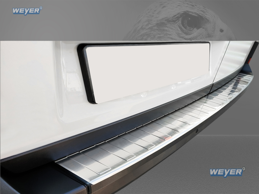 44850-weyer-Edelstahl-Ladekanntenschutz-VW-Crafter-2017-2 VW Crafter II Year 2017>, WEYER stainless steel rear bumper protection satin finish
