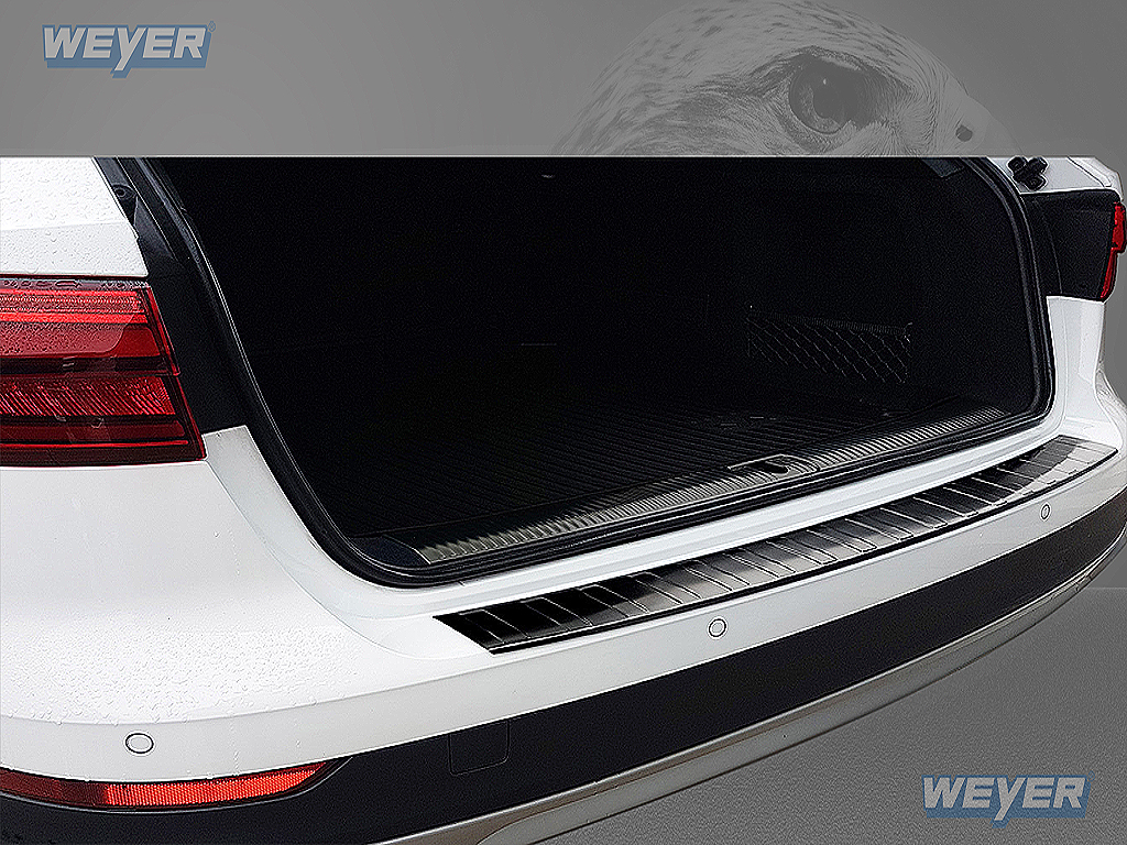 43038-Weyer-Edelstahl-Ladekantenschutz-AUDI-A4-AVANT-ALLROAD-graphit-blackline-1 AUDI A4 B9 Avant ALLROAD ab Baujahr 2016-, WEYER Edelstahl Ladekantenschutz- graphite