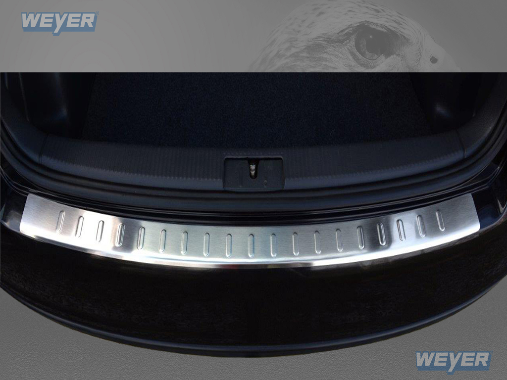 44678-Weyer-Edelstahl-Ladekantenschutz-VW-GOLF-PLUS-V VW Golf PLUS V  ab Baujahr 2005-2008, WEYER Edelstahl Ladekantenschutz