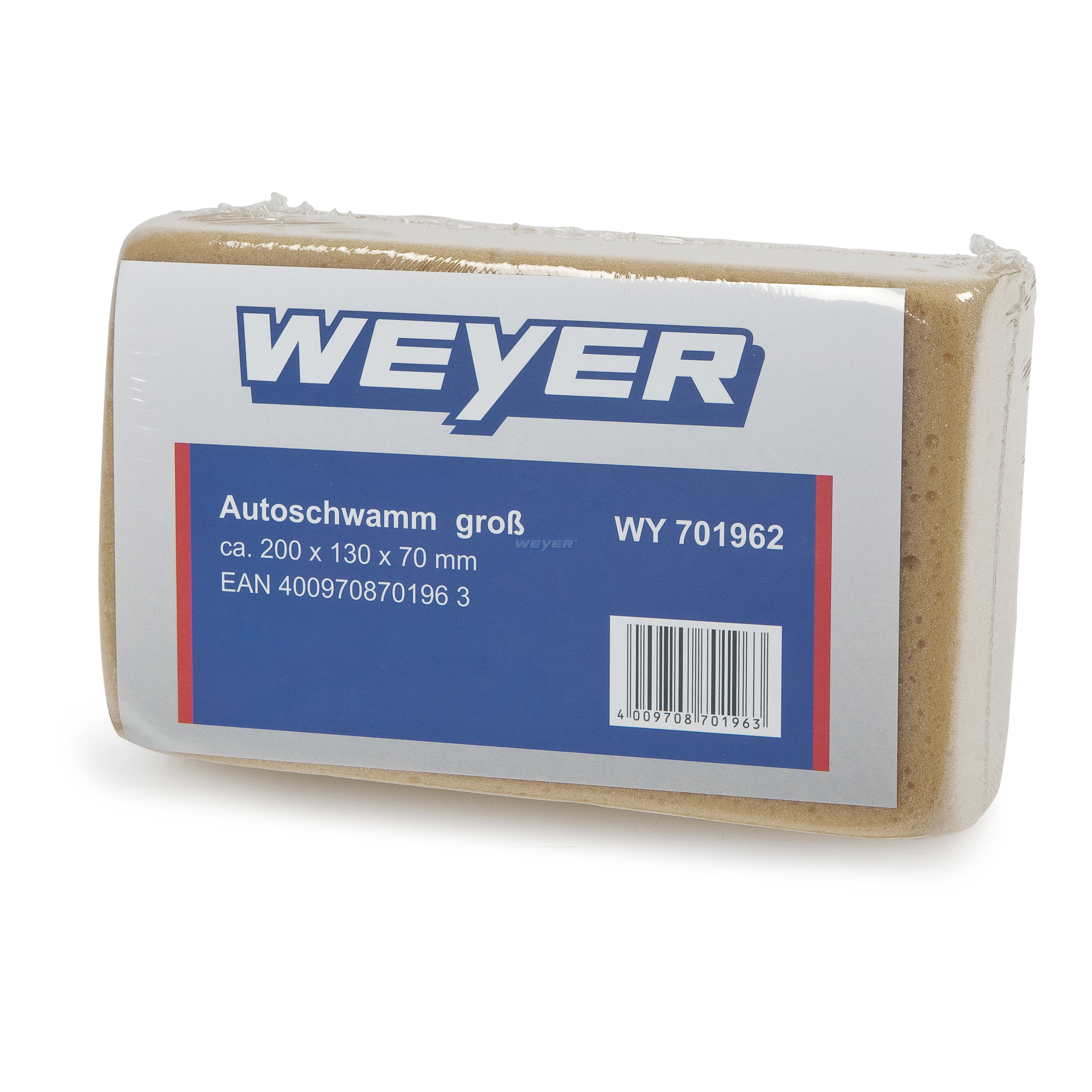 701962_Autoschwamm-gross Innovative washing brush WEYER BRUSH with short hard bristles