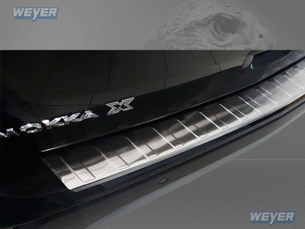 44324-Weyer-Edelstahl-Ladekantenschutz-OPEL-MOKKA-X-4 OPEL MOKKA X ab Baujahr 2016-, WEYER Edelstahl Ladekantenschutz-