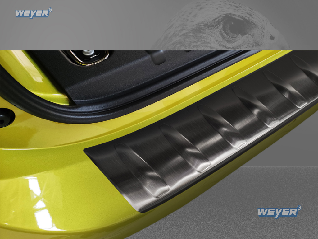 43286-Weyer-Edelstahl-Ladekantenschutz-VW-ID-Buzz-graphit-blackline-3 VW ID BUZZ (EB) & ID BUZZ CARGO (EBN) Year 2022>, WEYER stainless steel rear bumper protection - graphite-/black satin finish