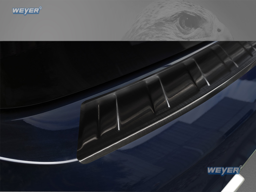43082-Weyer-Edelstahl-Ladekantenschutz-BMW-iX3-G08-2020-graphit-blackline-4 BMW IX3 Year 2020-09/2021-, WEYER stainless steel rear bumper protection - graphite-/black Line
