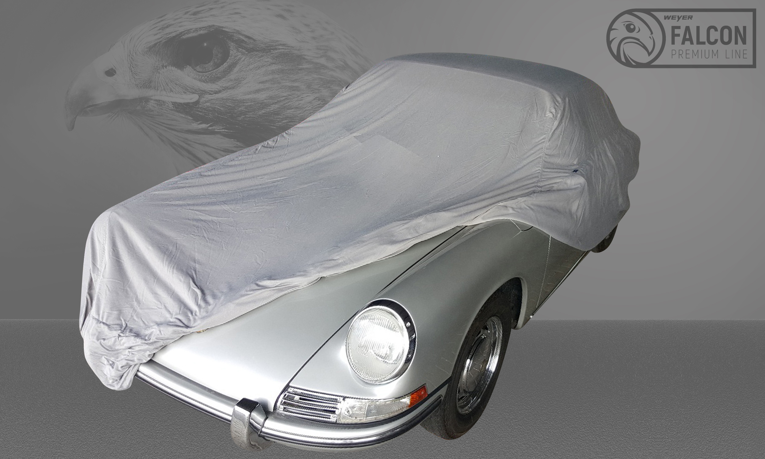 Weyer-IDGarage_Porsche-911-Bj1963-1989_Gr-6000-9 Indoor-Autoabdeckung für Porsche 911 ab 1963 - 1998