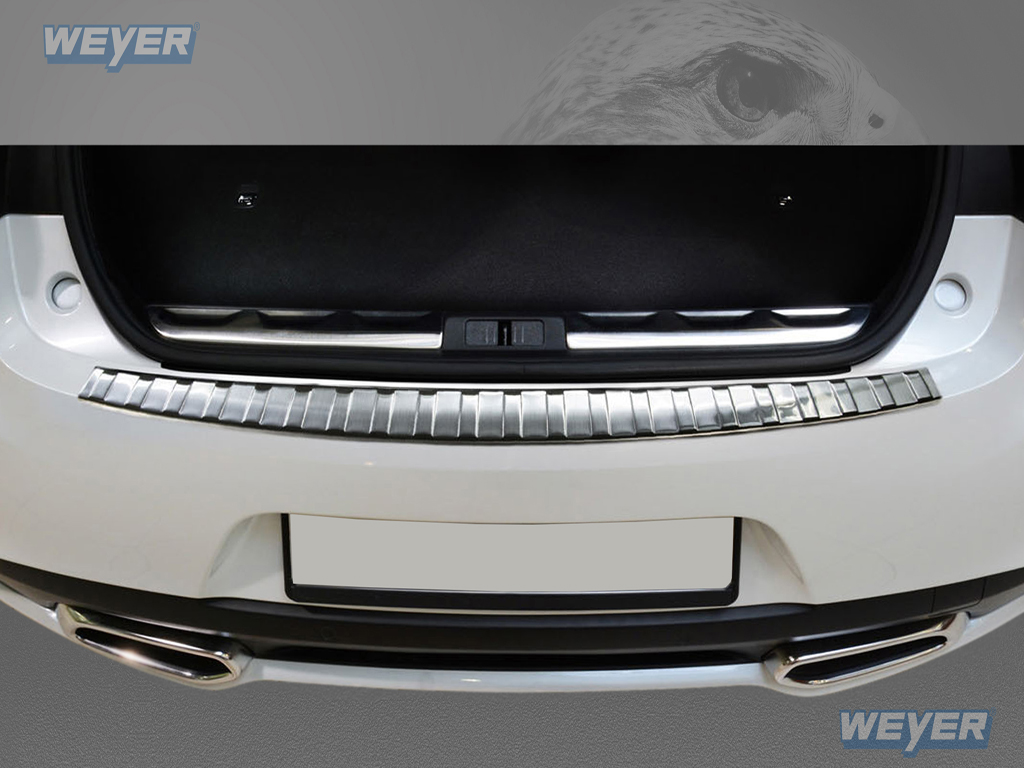 44116-Weyer-Edelstahl-Ladekantenschutz-CITROEN-DS5 CITROEN DS5 Year 2015> WEYER stainless steel rear bumper protection satin finish