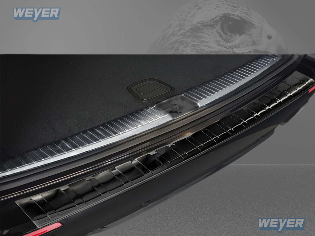 43143-Weyer-Edelstahl-Ladekantenschutz-MERCEDES-E-KLASSE-W213-T-Modell-graphit-blackline-1 MERCEDES E Klasse W213, T-Model ab Baujahr 2016->, WEYER Edelstahl Ladekantenschutz-graphite/black