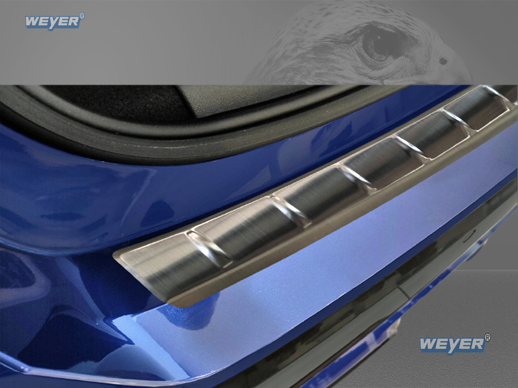 43370-Weyer-Edelstahl-Ladekantenschutz-BMW-X1-3-U11-graphit-blackline-1 BMW X1 U11 M-Paket ab Baujahr 2022-, WEYER Edelstahl Ladekantenschutz - graphite/black Line-