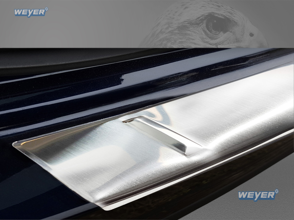 44428_Weyer-Edelstahl-ladekantenschutz-Mercedes-GLE-W167-1 MERCEDES GLE II V167 & GLE AMG 53 Year 2019> WEYER stainless steel rear bumper protection satin finish
