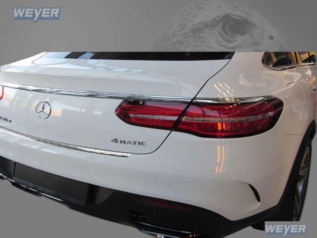 44814-Weyer-Edelstahl-Ladekantenschutz-MERCEDES-GLE-COUPE-CROSSOVER-1 MERCEDES GLE Coupe Crossover, ab Baujahr ab 2015, WEYER Edelstahl Ladekantenschutz