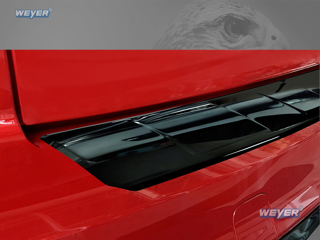 55043-Weyert-Edelstahl-Ladekantenschutz-Ford-Kuga-3-DT-Line-2 FORD KUGA III -ST-Line ab Baujahr 2019-, WEYER Edelstahl Ladekantenschutz - hochglanz schwarz - -H