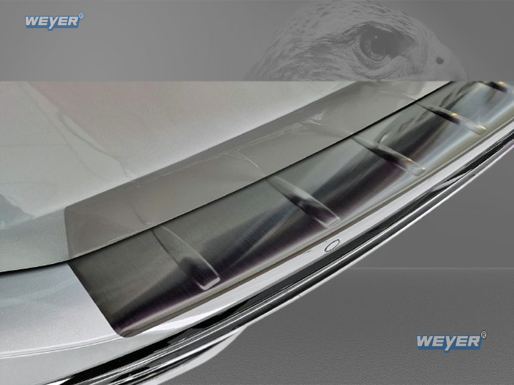 43306-Weyer-Edelstahl-Ladekantenschutz-VW-Passat-B9-Variant-graphit-blackline-3 VW PASSAT B9 VARIANT ab Baujahr 2024-, WEYER Edelstahl Ladekantenschutz graphite/black