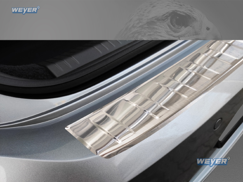 43978-Weyer-Edelstahl-Ladekantenschutz-VW-Arteon-Shooting-Brake-3 VW ARTEON Shooting Brake (Station wagon+ eHybrid) Year 2020>, WEYER stainless steel rear bumper protection satin finish