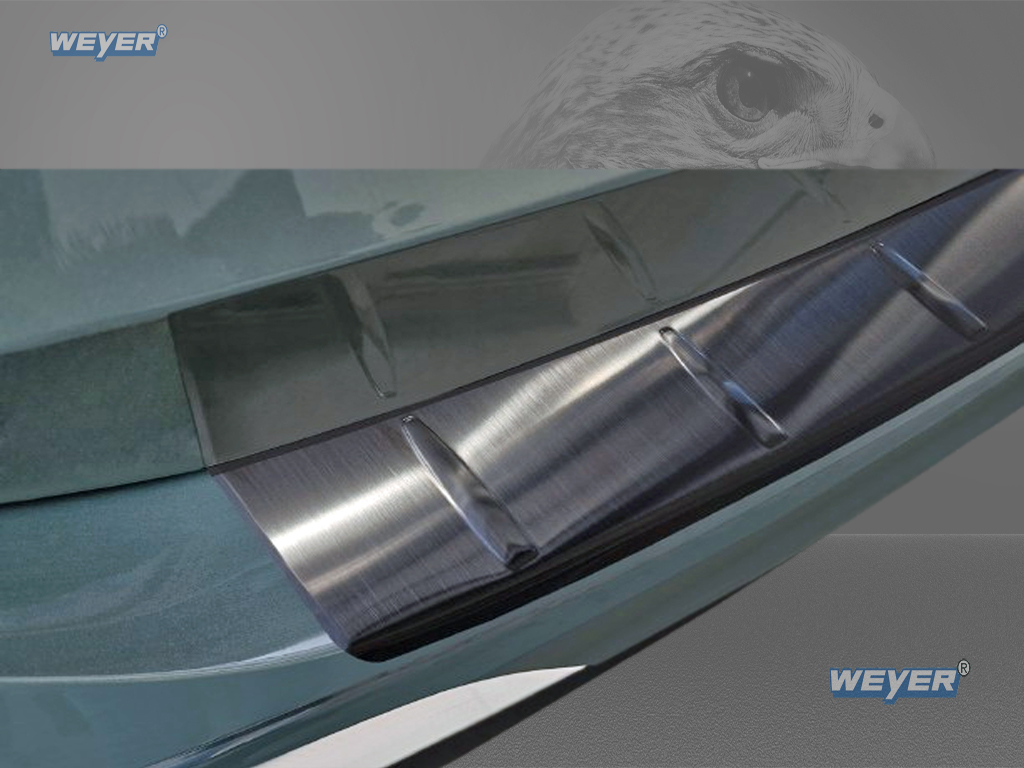 43305-Weyer-Edelstahl-Ladekantenschutz-VW-Tiguan-3-graphit-blackline-3 VW TIGUAN II (AD1) + TIGUAN ALLSPACE Year 2015- 2020>, WEYER stainless steel rear bumper protection - graphite-/black satin finish