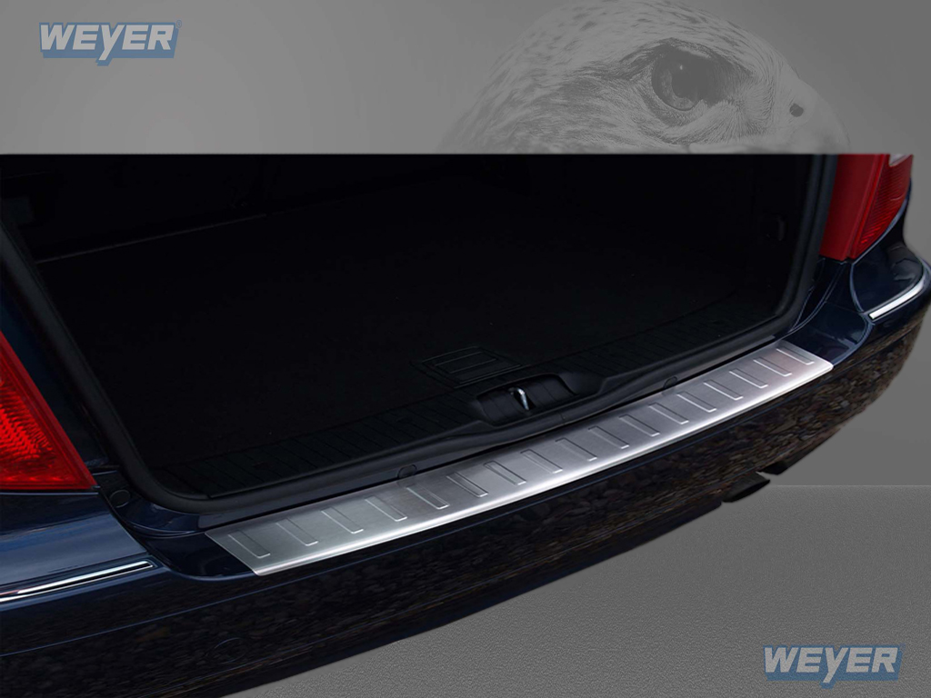 44667-Weyer-Edelstahl-Ladekantenschutz-MERCEDES-A-KLASSE-W169 MERCEDES A Klasse W 169  ab Baujahr 2004-2008, WEYER Edelstahl Ladekantenschutz