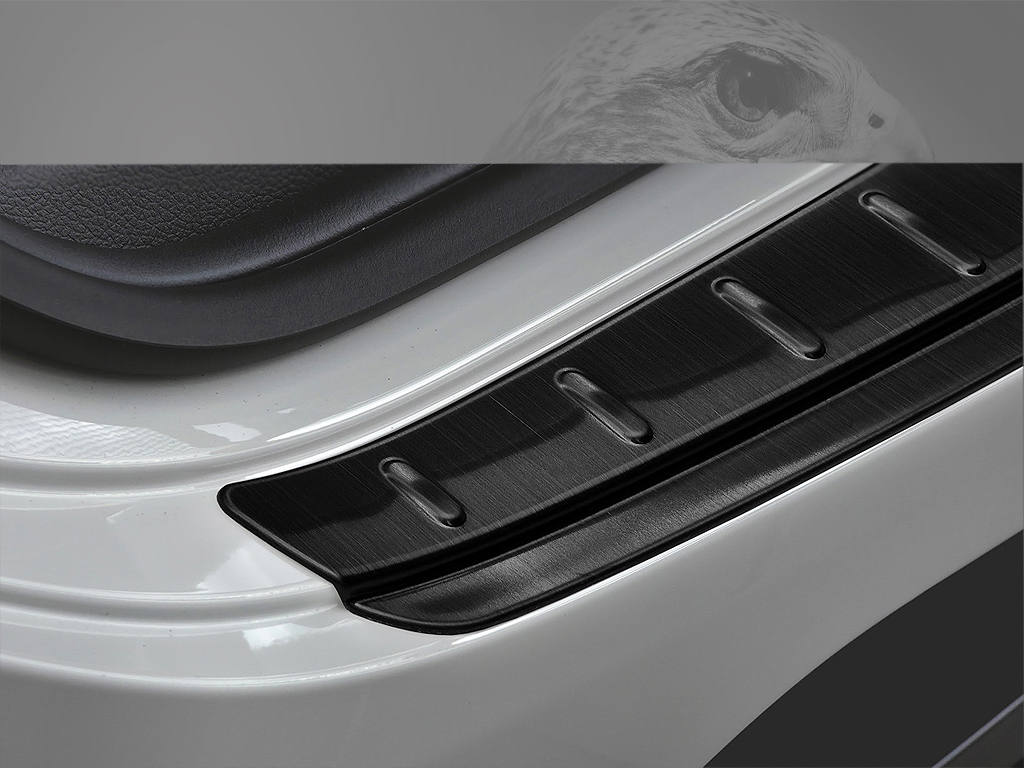 MERCEDES CLA III  Shooting Brake X174  ab Baujahr 2025>, WEYER Edelstahl Ladekantenschutz- graphite/black