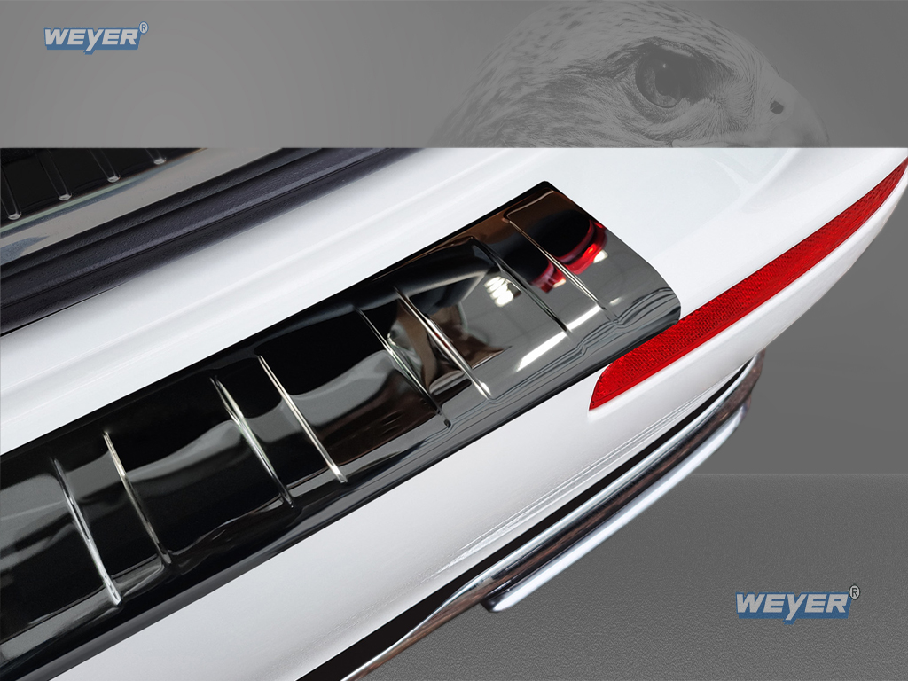55033-Weyer-Edelstahl-Ladekantenschutz-Mercedes-A-W123-T-Model-hochglanz-schwarz-3 MERCEDES E Klasse W213, T-Model ab Baujahr 2016->,WEYER Edelstahl Ladekantenschutz-hochglanz schwarz