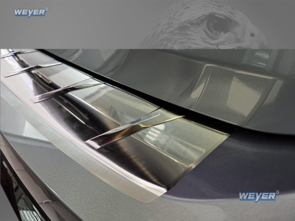 VW ID.7 Tourer ab Baujahr 2024> WEYER Edelstahl Ladekantenschutz VW ID.7 Tourer ab Baujahr 2024> WEYER Edelstahl Ladekantenschutz