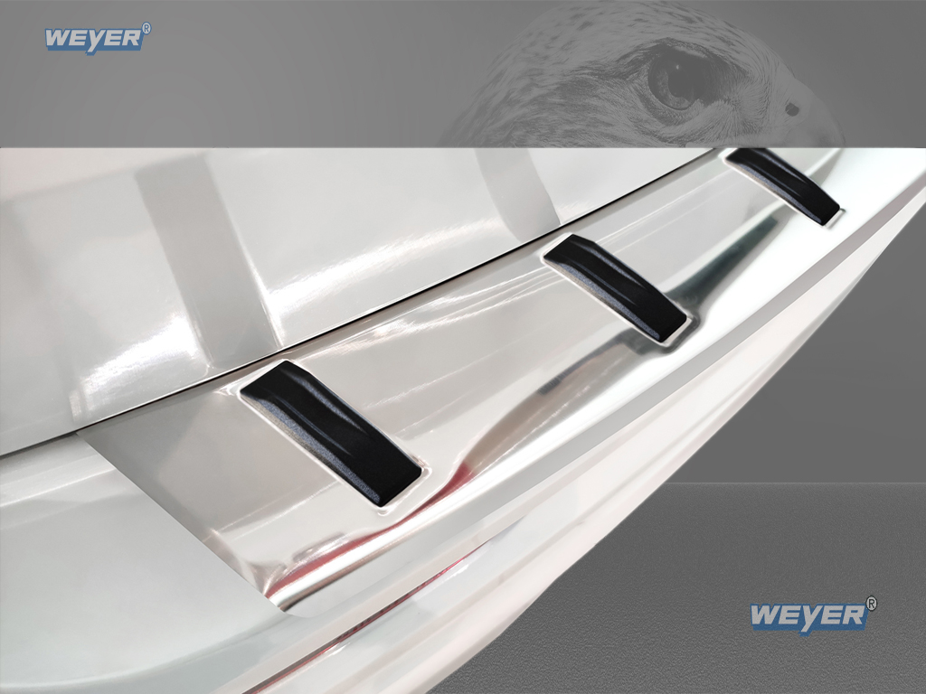 82015-Weyer-Edelstahl-Ladekantenschutz-Volvo-XC60-2-3 VOLVO XC-60 ab Baujahr 7/2017>, WEYER Edelstahl Ladekantenschutz "MAX-PROTECT"