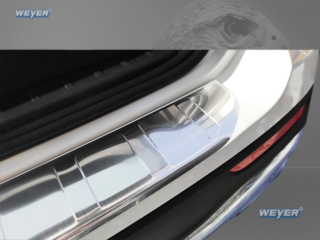 44122-Weyer-Edelstahl-Ladekantenschutz-Mercedes-Benz-GLB-X247-2019-4 MERCEDES GLB X247 Year 2019> WEYER stainless steel rear bumper protection satin finish