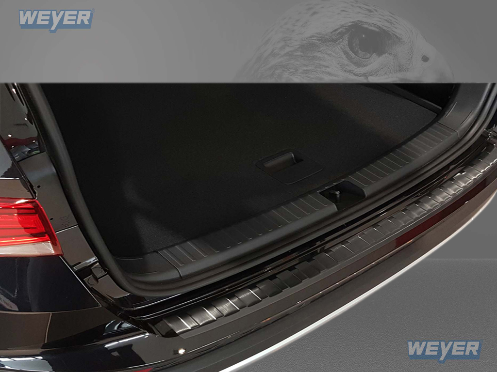 43041-Weyer-Edelstahl-Ladekantenschutz-SEAT-ATECA-graphit-blackline-1 CUPRA ATECA ab Baujahr 2018-, WEYER Edelstahl Ladekantenschutz- graphite/black Line