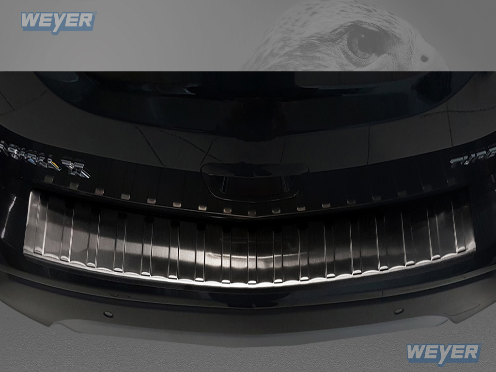 43055-Weyer-Edelstahl-Ladekantenschutz-OPEL-MOKKA-X-graphit-blackline-2 OPEL MOKKA X ab Baujahr 2016-, WEYER Edelstahl Ladekantenschutz graphite/black Line