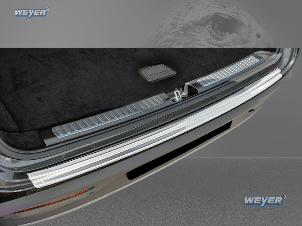 44616-Weyer-Edelstahl-Ladekantenschutz-Mercedes-EQC-N293-1 MERCEDES EQC N293 Year 2019> WEYER stainless steel rear bumper protection satin finish