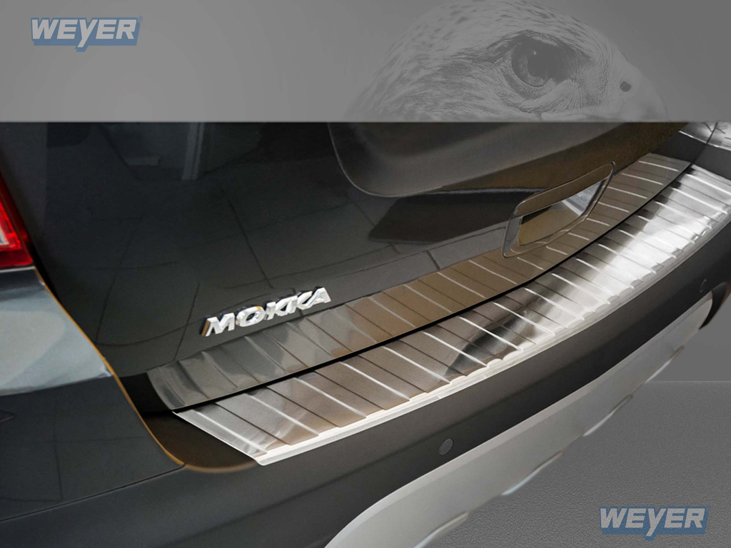 44319-Weyer-Edelstahl-Ladekantenschutz-OPEL-MOKKA-4 OPEL MOKKA ab Baujahr 2012-2016, WEYER Edelstahl Ladekantenschutz