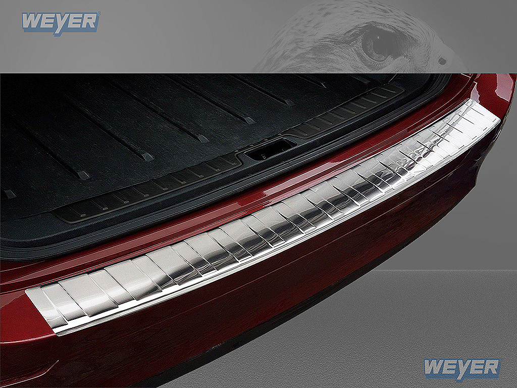 44344-Weyer-Edelstahl-Ladekantenschutz-BMW-X6-E71-1 BMW X6 E71 ab Baujahr 2009-2014, WEYER Edelstahl Ladekantenschutz