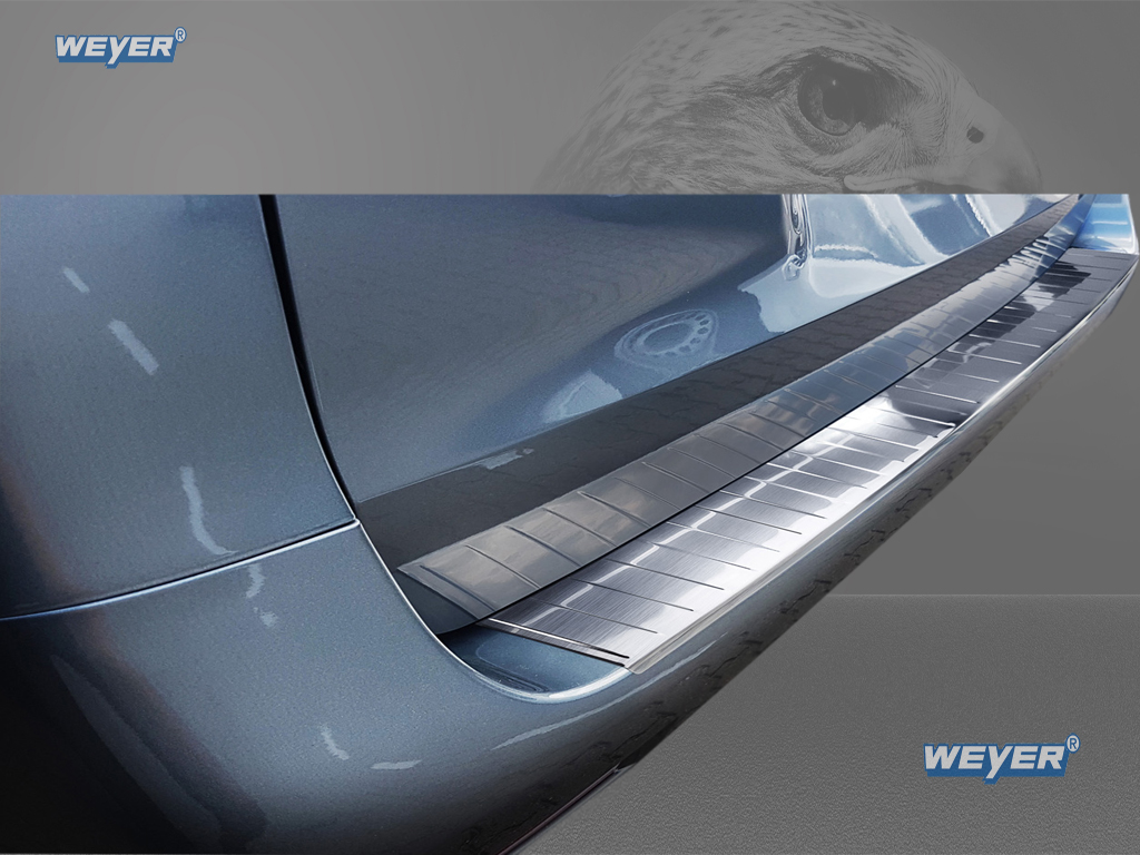 44425-Weyer-Edelstahl-Ladekantenschutz-Mercedes-Vito-3-3 MERCEDES VITO W447 Year 2014> WEYER stainless steel rear bumper protection satin finish