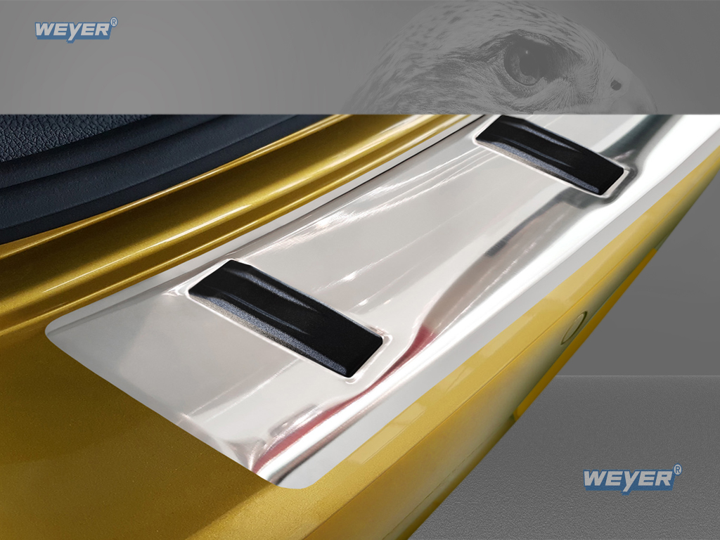 82019-Weyer-Edelstahl-Ladekantentenschutz-VW-Golf-7-5D-Hatchback-3 VW GOLF VII 5D+3D Year 2012-2019, WEYER rear bumper protection "MAX-PROTECT" satin finish