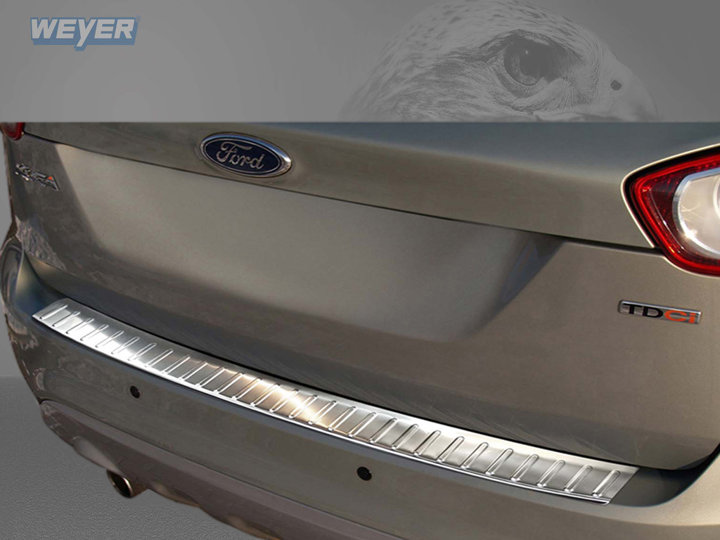 44687-Weyer-Edelstahl-Ladekantenschutz-FORD-KUGA-I-1 FORD KUGA I ab Baujahr 2008-2013, WEYER Edelstahl Ladekantenschutz