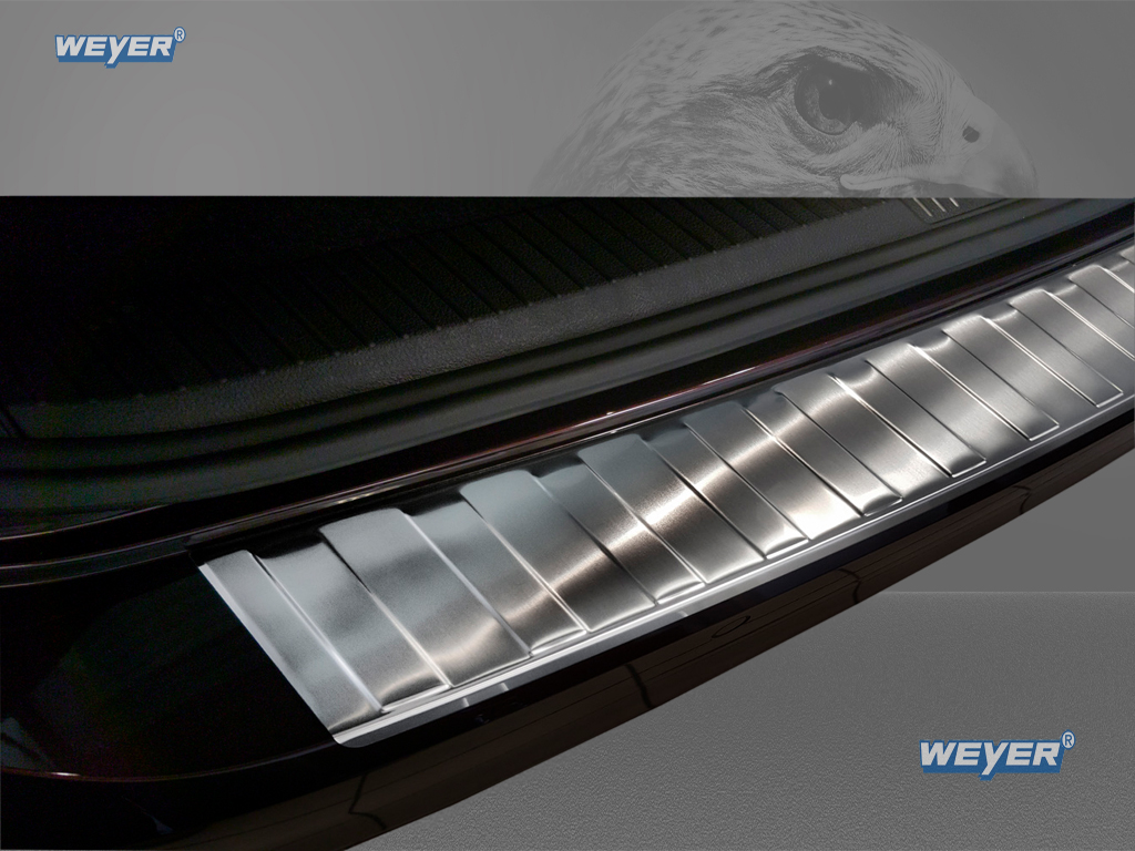 44458-Weyer-Edelstahl-Ladekantenschutz-VW-Passat-B8-Variant-Alltrack-GTE-Hybrid-1 VW PASSAT B8 Station wagon + Alltrack + GTE Hybrid + R-Line Year 2014- 2019>, WEYER stainless steel rear bumper protection satin finish