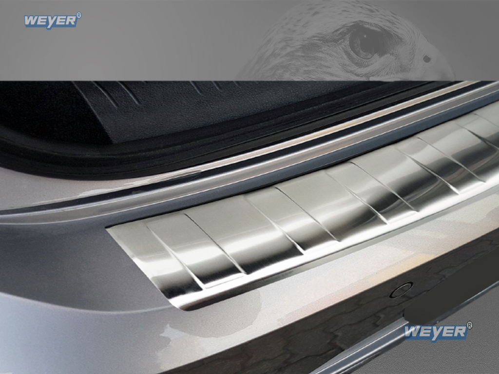 44189-Weyer-Edelstahl-Ladekantenschutz-VW-Arteon-Liftback-1 VW Arteon Liftback Year 2017>, WEYER stainless steel rear bumper protection satin finish