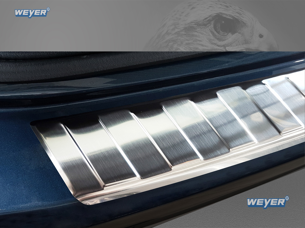 44410-WEYER-Edelstahl-Ladekantenschutz-MERCEDES-B-Klasse-W247-ab-Baujahr-2018-1 MERCEDES B Class W247, Year 2018> WEYER stainless steel rear bumper protection satin finish