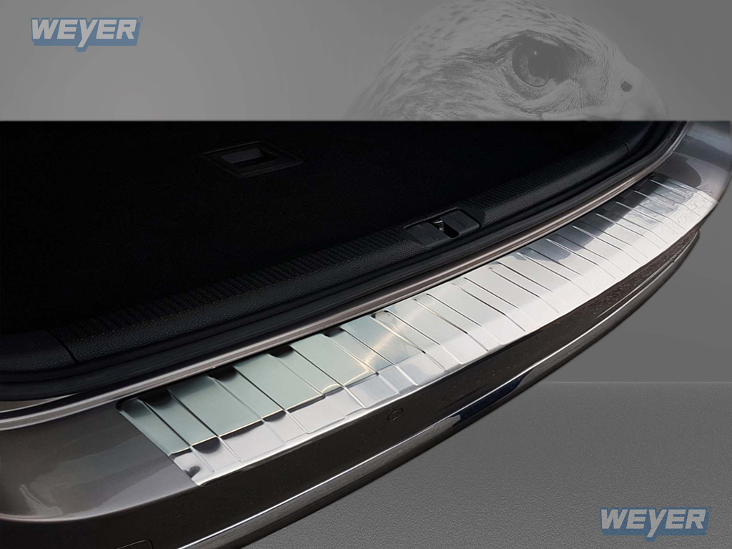 44686-Weyer-Edelstahl-Ladekantenschutz-VW-PASSAT-B7-VARIANT-TYP-3C-36-4 VW PASSAT B7 VARIANT ( Typ 3C/36) auch für R-Line ab Baujahr 2011-2014, WEYER Edelstahl Ladekantensc