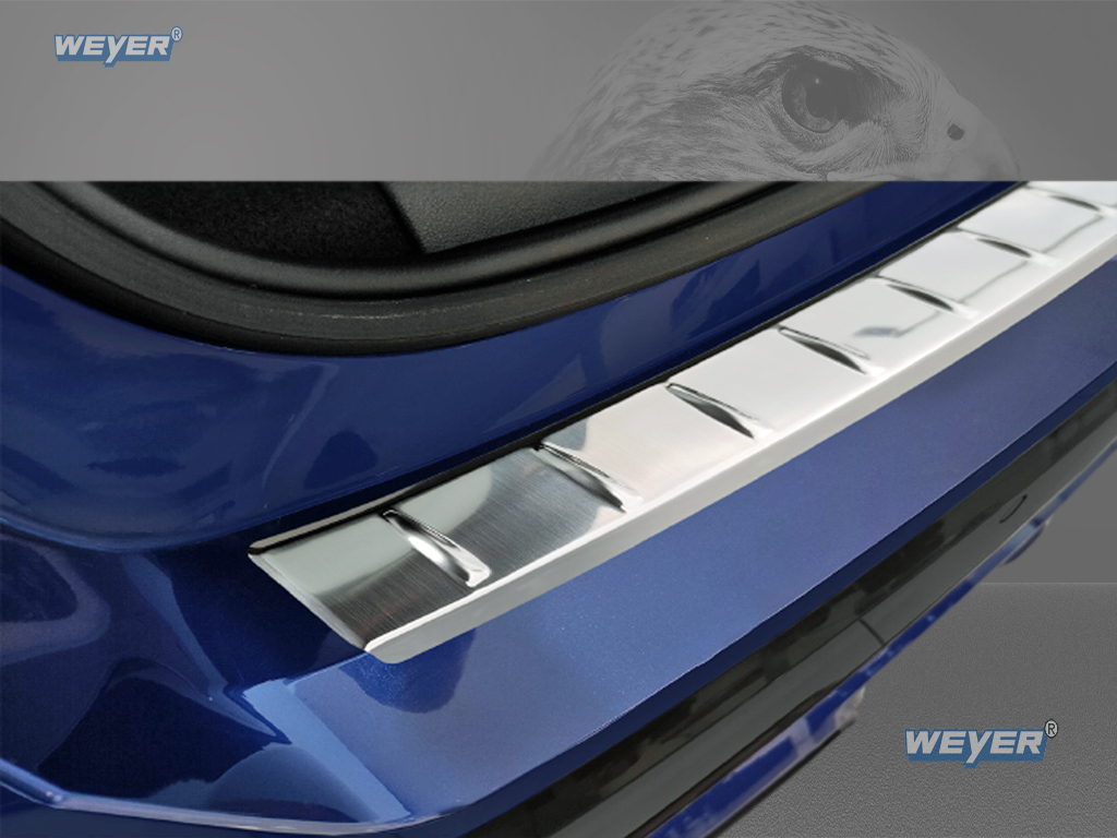 44912-Weyer-Edelstahl-Ladekantenschutz-BMW-X1-U11-M-Paket-1 BMW X1 U11 with M package Year 2022> WEYER stainless steel rear bumper protection