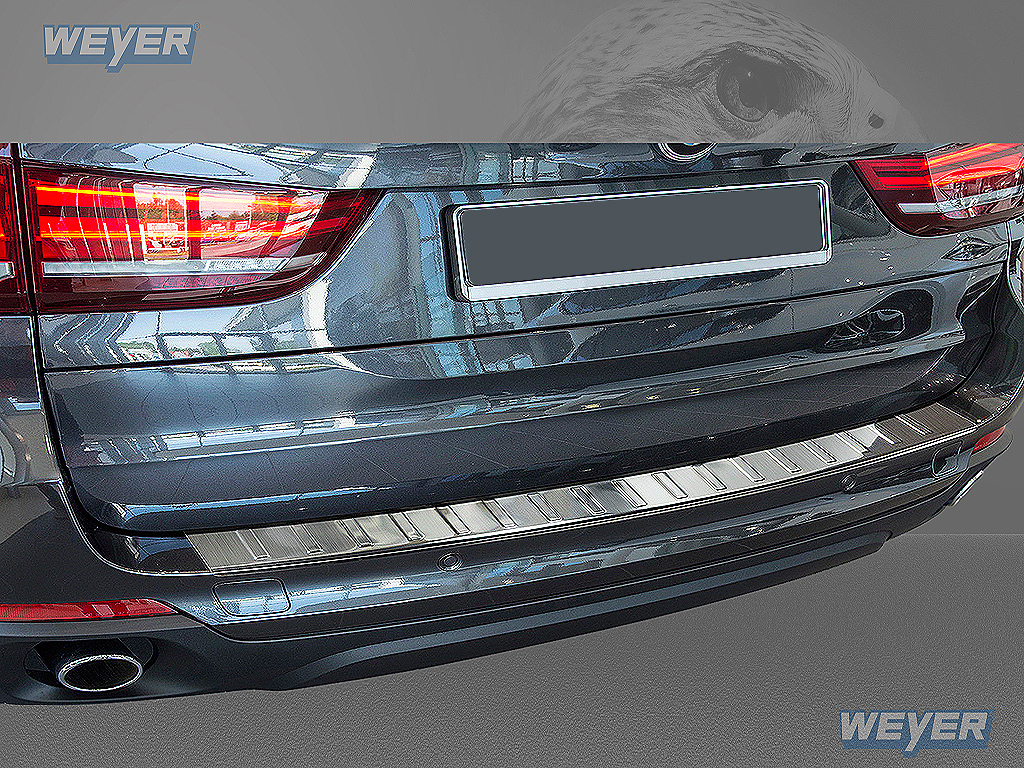 44083-Weyer-Edelstahl-Ladekantenschutz-BMW-X5-F11-1 BMW X5 F15 ab Baujahr 2013-2018, WEYER Edelstahl Ladekantenschutz