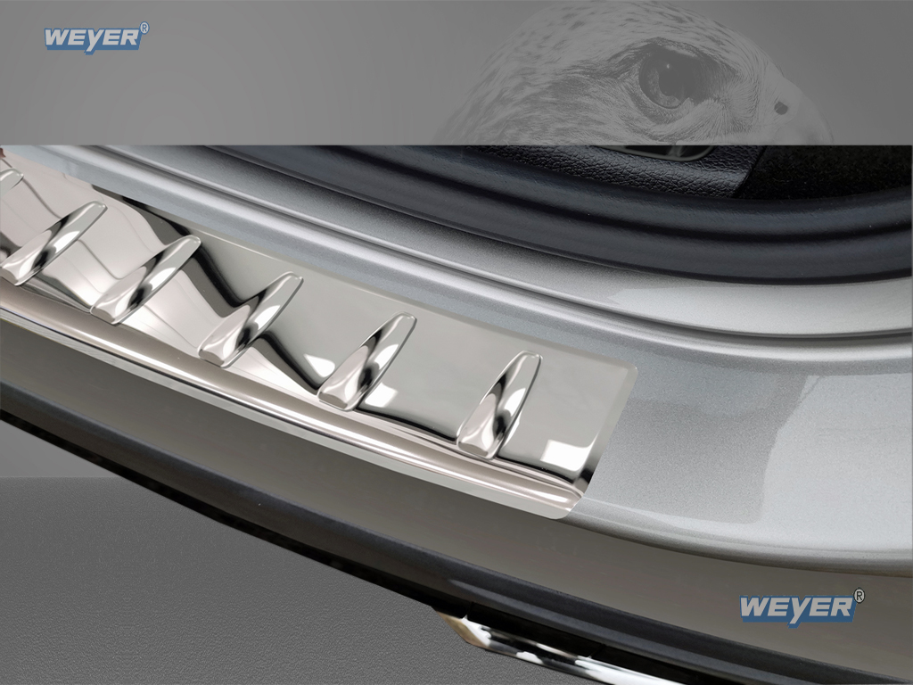 42048-Weyer-Edelstahl-Ladekantenschutz-Mercedes-Benz-GLC2-X254-Hochglanz-Super-Mirror-3 MERCEDES GLC  X254 ab Baujahr ab 2022>, WEYER Edelstahl Ladekantenschutz- hochglanz super mirror-