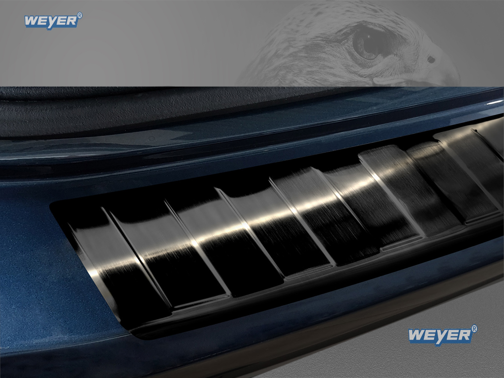 43203-WEYER-Edelstahl-Ladekantenschutz-MERCEDES-B-Klasse-W247-ab-Baujahr-2018-grahit-blackline-1 MERCEDES B Class W247, Year 2018> WEYER stainless steel rear bumper protection - graphite-/black Line