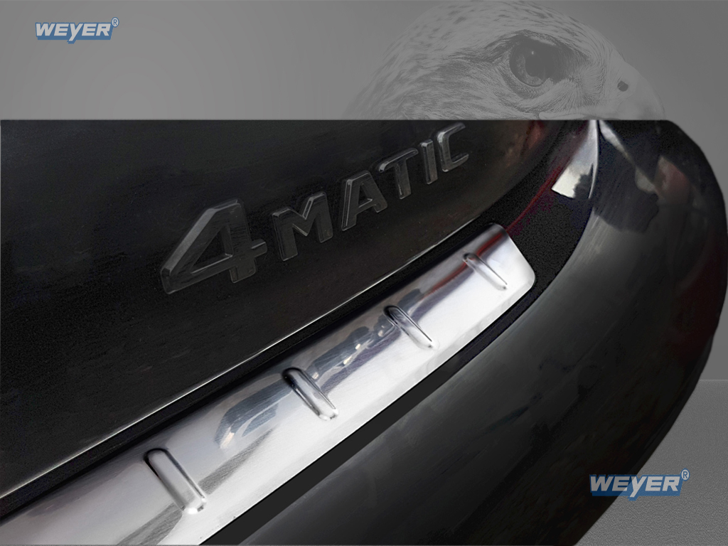 44463-Weyer-Edelstahl-Ladekantenschutz-Mercedes-C-Klasse-Coupe-205-3 MERCEDES C Klasse Coupe C205 AMG ab Baujahr 2019>, WEYER Edelstahl Ladekantenschutz