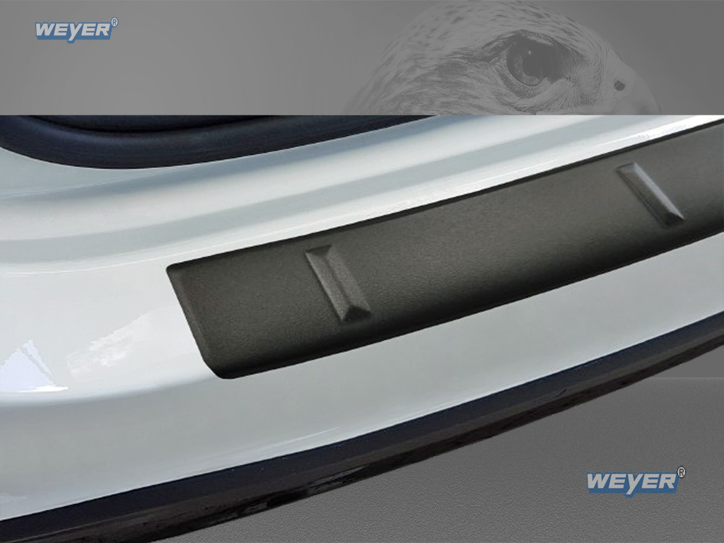 81308-Weyer-Edelstahl-Ladekantenschutz-Mercedes-B-Klasse-3-W247-schwarz-matt-3 MERCEDES GLE II V167 & GLE AMG 53 Year 2019> WEYER stainless steel rear bumper protection - graphite-/black Line