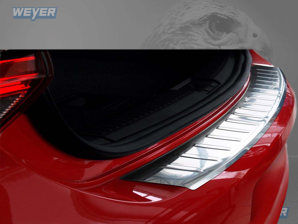 VW POLO V 5d ab Baujahr 2009-2013, WEYER Edelstahl Ladekantenschutz