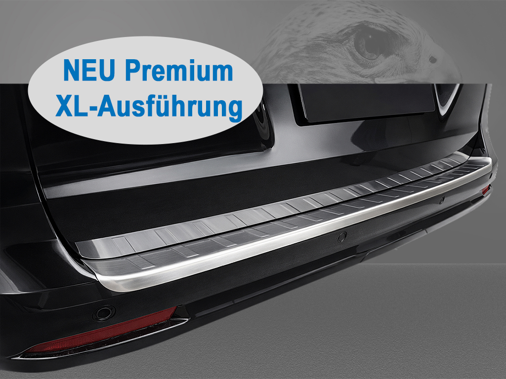 MERCEDES VITO W 447 ab Baujahr ab 2014, WEYER Falcon Premium Line Edelstahl Ladekantenschutz - XL