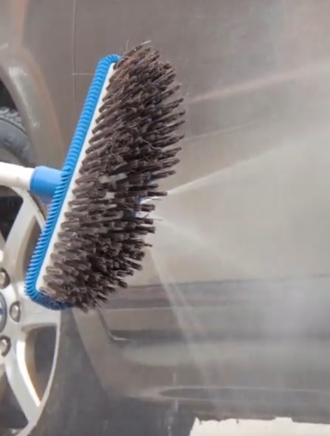 Weyer-Brush-Waschb-rste-in-Spr-hfunktion