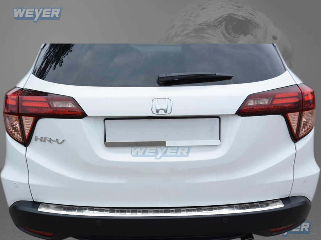 44096-Weyer-Edelstahl-Ladekantenschutz-HONDA-HR-V-II Honda HR-V II ab Baujahr 2015-> FL 2018-2021, WEYER Edelstahl Ladekantenschutz