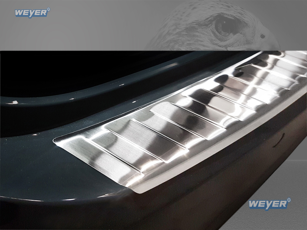 44436-Weyer-Ladekantenschutz-BMW-3-VII-Touring-G21-2018-M-Paket-1 BMW serie 3 G21 with M package Year 2018-2022 WEYER stainless steel rear bumper protection