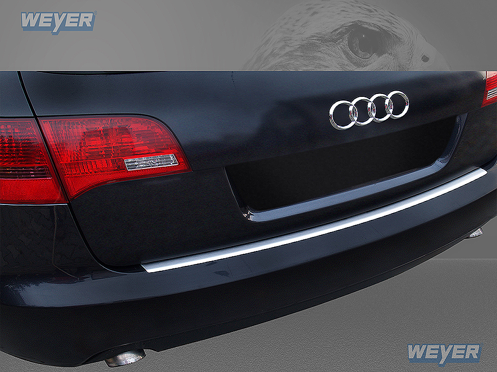 44496-Weyer-Ladekantenschutz-Edelstahl-AUDI-A6-C6-AVANT-1 AUDI A6 - C6 Avant ab Baujahr 2005-2011, WEYER Edelstahl Ladekantenschutz